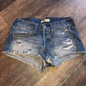 Hollister size 3 jean shorts